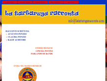Tablet Screenshot of latartarugaracconta.com